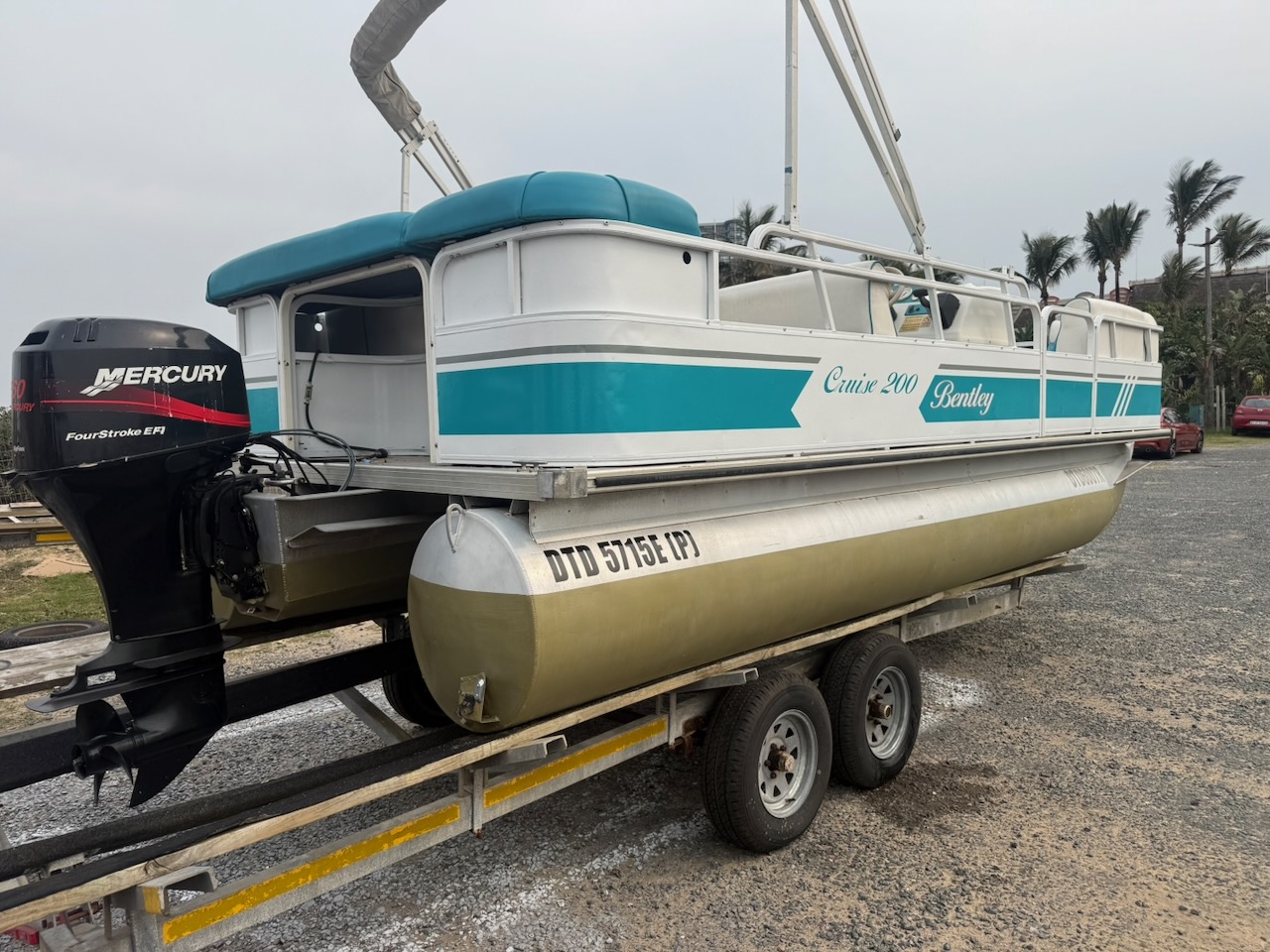 2008 Bentley Pontoon Boat 200 Cruise - 12 People with 50hp Mercury 4 Stroke - Image 8